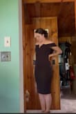 So I ordered this dress in a large when I was 195lbs. It fit absolutely stunning. The fabric is sturdy and comfortable. It's very flattering and classy. I did however have to order it in the medium due to unexpected weight loss. So I'll be giving a second review for that weight class. - Stephanie M.