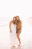 This dress is adorable. It was a little tight in the chest area, so if you have a larger chest I would consider sizing up. Overall it is quality, I got lots of compliments. - Haley L.