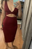 The dress is cute, it's double lined so super flattering on your lower half. The top isn't structured and it's all that supportive&considering it's a no bra kind of dress if you're bigger chested and need support, might not be the dress for you it's borderline not supportive enough for me. Overall I'm glad I bought it but personally with the cost of shipping and the exchange rate, I don't think it's worth the money I paid. Lulus get your Canadian prices and shipping sorted out - GymShark figured it out you can too! I believe in you. - Nicole M.
