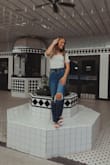 I recently got these jeans and I love them! The waist fits nicely and they don't drag on the floor! I love styling them up or down! Comfiest yet cutest pair of jeans I own! - Rebecca H.