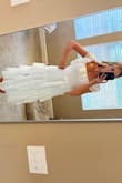 Got this for my bridal shower and k love it so much I would get this in every color and would find events to wear it to! So cute, love the detail, and fits like a glove. The bust and bra area are perfectly fitted and supported and a don't have to wear a bra and you can't even tell. Comfortable and great quality - Kendall D.
