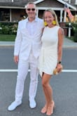 I felt so classy in this. Worn for a charity party "en blanc" at a beach resort. It was a thick fabric, beautiful silhouette, and followed the "rule" of emphasizing just one asset at a time; in this case - legs, legs, and more legs. (It's short but appropriate.) So pleased! - Sabrina M.