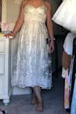 This dress is stunning!!!! I can't wait to wear it for engagement photos it's so romantic!  The material is even more stunning in person. - Rachel K.