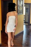 Bought this for my daughter for homecoming. It fits her perfectly without needing alterations. Pictures don't do it justice! - Jessica L.