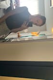 Doesn't ride up so much that it hurts me and I am super tall for bodysuits! Very cute and can still wear it to the office - Juliette A.