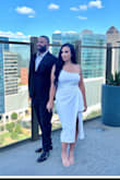 I wore this for our engagement photo shoot. It's beautiful! - Rachael O.