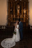 Everything about it was perfect! It was slightly loose in the waist but I was the only one who noticed lol. It was pretty much the dream wedding dress! - Amber M.