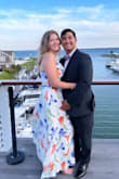 This dress was beautiful! Very flattering and turns out gorgeous in pictures. I wore it to a summer wedding. - Laura S.