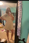 Really cute shirt dress! Can be dressed up with heels or down with flats/wedges! - Halle S.