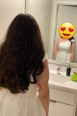 This gown is perfect. I wore it for my wedding ceremony and I loved it - Anahita M.
