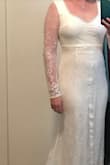 Soft and flowing, I just love this dress. Perfect for our rustic barn wedding! - Sheila N.