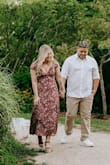Wore this dress for my engagement photos and it is beautiful! I ordered a medium and it fit perfectly. - Jacquelyn H.