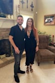 Very comfortable, the fabric is light. I did have to use a little wrinkle release on it and then it looked better. Also, the top was a little loose on me no matter how much I tried to make it tighter, so I wore a little black bralette under it. I loved it! - Ashley E.