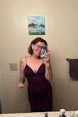 I bought this dress for a wedding! It was a hit and the majority choice of all the dresses I tried on. It's sexy but not overly so. Simple but still stands out. I have small boobs so there was slight gaping but the straps are adjustable and that was a big help! - Erin S.