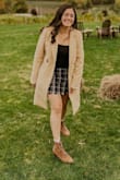 So trendy, cute, and not to mention fashionable. Looks great with a dress, skirt, or jeans! 10/10 recommend! - Araceli J.