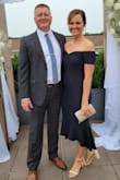 I wore this to a formal wedding and felt amazing the whole night. I have a small chest but the sweetheart neckline was really flattering. The stretchy fabric had lots of give for comfort but was thick enough and structured enough to smooth out any chubby parts. Absolutely recommend this dress!!!! - Rachel H.