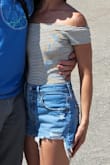 I've worn it with denim shorts and jeans so far, but it would look great with a skirt. - Erika A.