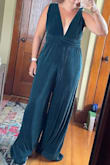 Beautiful silky material but even with 3in heels I'll have to have it hem at least 3in! - Katie