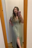 This dress is perfect! I bought it for my engagement photos and have worn it to too many events since! I get compliments all the time when I wear it, it's light and breezy feeling while still looking like a nice dress. - Rebecca C.