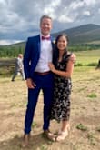 Wore this dress to a summer wedding in the mountains! Loved the shape and the length even though I'm only 5'3". Perfect with wedges and the little ties at the shoulders were so cute. I'm usually between an XS and S and I'm glad I went with the S. - Ann H.