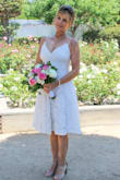 This was just what I was looking for to wear at my garden wedding! Not too fancy, and not too plain. It was very comfortable and I was surprised at how well made it is for the price! - Diana L.