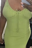This dress is well-made and comfortable. The straps adjust so it doesn't matter if you have small or large pillows. Don't question it, just do it. You can't go wrong with this purchase. - Tracey G.