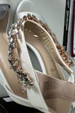 I do love these shoes however, one arrived damaged. the jewels were coming off the strap completely.
Besides that, they fit true to size and are really cute. - Natalina G.