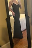 Gorgeous - I had to return because I went with another dress from Lulus for a wedding. It's elegant and fits like a glove. - Elizabeth D.