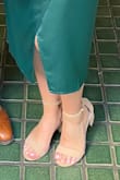 I got these heels to wear to a wedding as a bridesmaid and I've been wearing them for occasions ever since. They do rub around my ankle and toes but maybe that's because I have a wider foot. Definitely break them in before wearing them for long periods of time. - Ashley K.