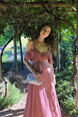 I loved the look of this dress- the clasp was a little weak for the bust and kept popping open when I moved but it was easily fixed with a safety pin. Overall a great purchase and will definitely be getting more use out of this! - Lindsey O.