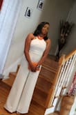 This jumpsuit received so many compliments. I am so in >p - Melissa M.