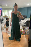 I wanted to love this dress. My sister picked it out for me to wear as her made of honor, but even after returning the medium for a small, the dress just hung on me weirdly. Looks better on the model! - Jocelyn W.
