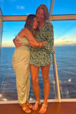 This was the greatest outfit for my cruise.    Dressy but casual at the same time.   You can dress it down like I did with flats but easily dress it up with heels and accessories.   Perfect. - Patricia T.