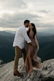 This dress was absolutely perfect for my engagement shoot. The taupe color is the perfect timeless neutral! I am super petite so the extra small was still a bit large and unfortunately, there wasn't an XXS but my tailor fixed it up nicely and I am so happy!! Would totally wear this as a wedding guest dress as well. - Becky B.