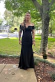 Amazing dress, perfect for my husband induction ceremony. The material of the dress is great, has some stretchiness to it and is a thicker material that just has a comfort feel to it. Was given so many compliments on it.
I ordered a small and I think I honestly would have been a bit more comfortable in a M, only because of my arms. The sleeve cuffs were just a little too tight for my comfort. Overall 9/10. - Amy L.