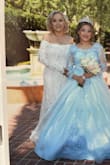 I absolutely loved the dress. The sleeves were very big (wide) though, I had to sew them up before leaving for my event. But it was absolutely gorgeous. I did not regret the purchase. I used it for my Daughters Quincenera event. And it was so pretty. Got a few compliments on it too. Ppl told me I looked like Marilyn Monroe (lol) I know it's not true but maybe the white gave it those vibes. I was aiming to have her style. - Mayra R.