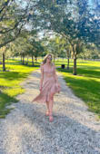 Very flattering and fit perfectly. Perfect transitional dress coming into fall. Get the shoes too! - Katy M.