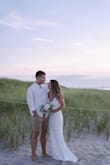 I ordered this dress super last minute because it was always in the back of my mind. I was a little nervous to order a small because of other reviews but xs was out of stock. The small was a perfect fit! It was obviously long on me being 5'2. I didn't make any alterations and it looked perfect on my wedding day. I think the xs would have hugged me too much. - Jamie C.