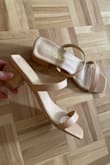 These were true to size and way more comfortable than I expected (I rarely wear heels, so trust me!). - Anne C.
