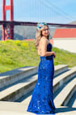 Love it ! Very beautiful dress got so many compliments on it .It's just a little bit long even with heels im 5 feet long . - Cherry