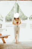 Perfect for my elopement! It was a bit long since I'm only 5'1" but I wore extra tall heels and it only dragged on the ground a little bit. Loved it! - Jen E.