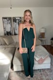 Love this! Wore it to a gala and got so many compliments on it! It's actually decently comfortable. The only issue is that it doesn't have a clasp above the zipper and it kept coming unzipped a little at the top! - Lisa M.