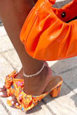Cute and comfortable. I have skinny feet and they didn't make my foot look weird. - Trevia M.