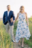 I bought this dress at the last minute for my engagement photos after my fiancé changed his mind about what color jacket he wanted to wear. I was so happy the dress fit true to size, was really comfortable, and is so dang cute! Perfect for any summertime occasion. - Alyssa S.