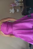 The dress is beautiful! Unfortunately the dress did not fit me I so sure they sent the wrong size with "L" tag, I was so sad not being able to use it on my friend's wedding =" - Aracely H.