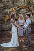 I got this dress as my wedding dress and I loved it!! I got an extra small and it fit perfectly. It was beautiful, comfy and looked amazing in all of the photos! - Sarah W.