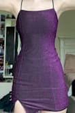 This fit to size and the material was stretchy but it was a brighter purple than what I was expecting. Overall, I loved it. - Silvia H.