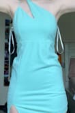 I loved this dress though I was looking for a tighter fit. It was a little looser than I was expecting. The color is gorgeous and the back is to die for. The material is pretty stretchy so I would probably size down. overall, loved this dress!! - Silvia H.
