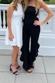 Fit perfectly! Very elegant and classy. I wore this to my best friend's rehearsal dinner and got soooo many compliments! - Danyelle S.