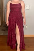 I wore the dress for my friend's wedding as her bridesmaid. The dress is stunning! The color is very bright and the fabric super soft and comfortable! I loved it! - Livia F.